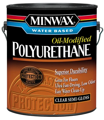 Ultra Fast Drying Polyurethane, Water Based, Semi-Gloss, Gallon