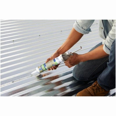 Gutter Silicone Two Sealant Clear 10.1 Ounce Tube