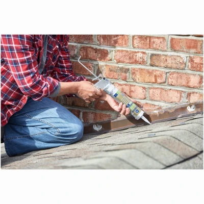 Gutter Silicone Two Sealant Clear 10.1 Ounce Tube