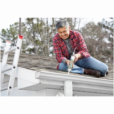Gutter Silicone Two Sealant Clear 10.1 Ounce Tube