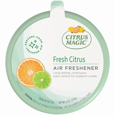 Fresh Citrus All-Natural Solid Air Freshener, 8-oz.