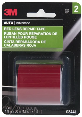 Lens Repair Tape, Red, 1-7/8 x 60 In.