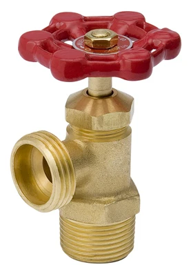 Boiler Drain, Male, Threaded, 1/2 In.