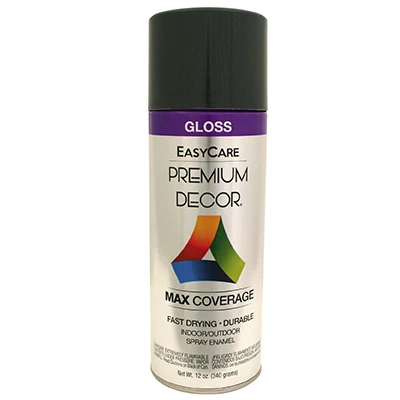 Premium Decor Spray Paint, Slate Gray Gloss, 12 oz.