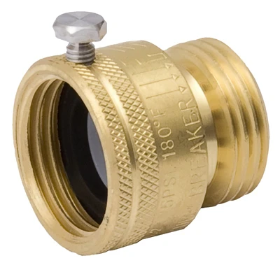 Vacuum Breaker, Brass, 3/4 In.