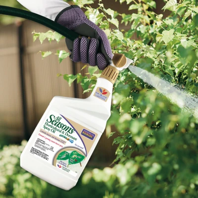 All Seasons Horticultural and Dormant Oil Organic Disease and Insect Control 32 Ounce Spray