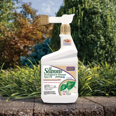 All Seasons Horticultural and Dormant Oil Organic Disease and Insect Control 32 Ounce Spray