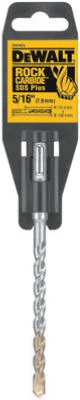 Carbide SDS Plus Hammer Bit, 5/16 x 4 x 6 In.