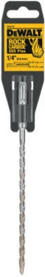 Carbide SDS Plus Hammer Bit, 1/4 x 6-1/2 x 8-1/2 In.