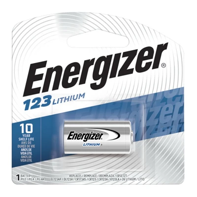 3V Photo Lithium Battery, 123, 1 Pack