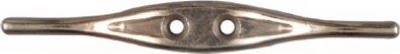 Rope Cleat, Nickel, 4-1/2 In.