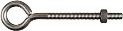 Eye Bolts, Stainless Steel, 5/16 x 5 In.
