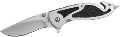Silencer Rescue Folding Knife With Belt Clip