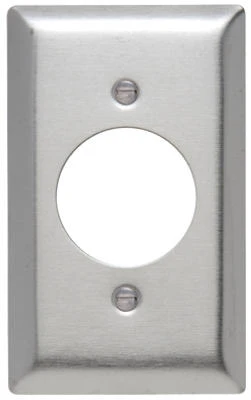 1G 1.576" SS Wall Plate