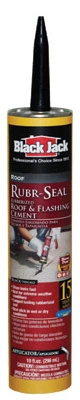 10.1 oz  Black Jack Rubr-Seal Rubberized Roof & Flashing Cement