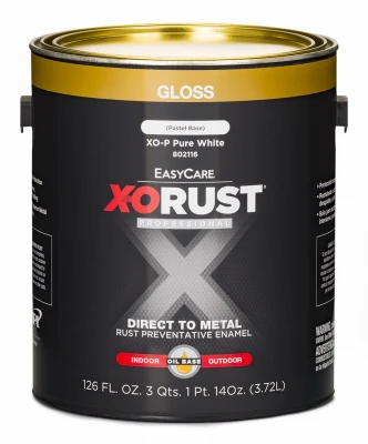 X-O Rust Premium Anti-Rust Enamel, Gloss Pastel Base, Oil-Base, 1 Gallon