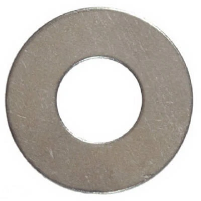 Commercial Flat Washer, Stainless Steel, 3/8 In., 100-Pk.