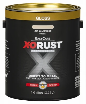 X-O Rust Premium Anti-Rust Oil-Based Enamel Paint Gloss Almond 1 Gallon