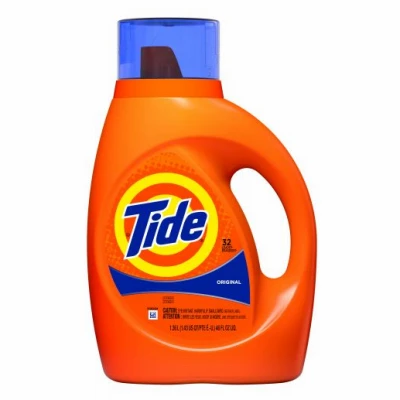 Laundry Detergent, Regular Scent, 32 Loads, 42 oz. Liquid