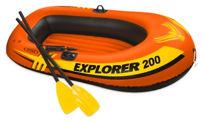 Explorer 200 2-Person Boat Set, 73 x 37 In.