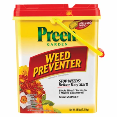 PREEN Garden Weed Preventer, Covers 2,560 sq. ft., 16-Lbs.