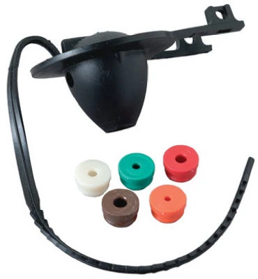 Time-Rated Vinyl Toilet Flapper for Standard Toilets, Durable Replacement Part
