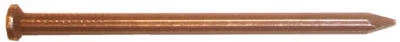 Masonry Nail, Hardened Steel, Fluted Round, 1 In., 1 Lb.