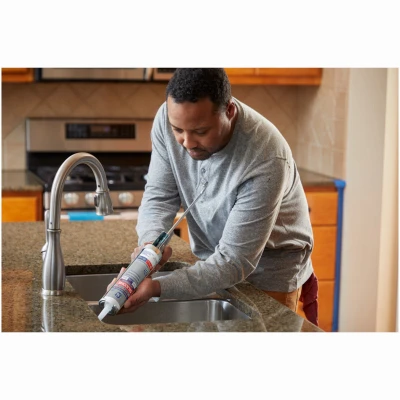Clear Tub and Tile Silicone One Sealant, 10.1 Ounce Tube