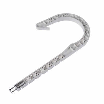 DWV J-Hook Pipe Hanger Holder, 4 x 7 In., 4-Pk.
