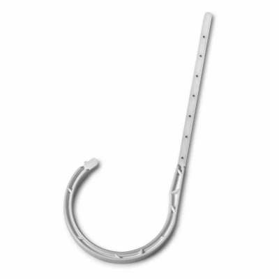 DWV J-Hook Pipe Hanger Holder, 4 x 7 In., 4-Pk.