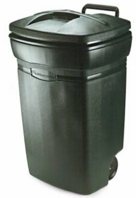Roughneck Wheeled Trash Can, 45-Gal.