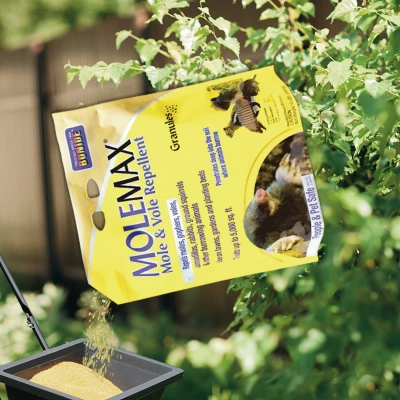 Molemax 10 Lb. Granular Animal Repellent For Moles, Voles, And More