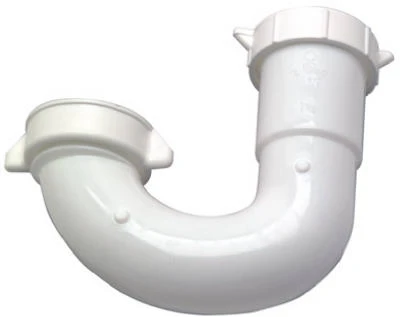 1 and 1 Quarter Inch Outer Diameter Tube Slip Joint Lavatory Drain J Bend