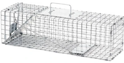 Professional Live Animal Cage Trap, 24 x 7 x 7 In.