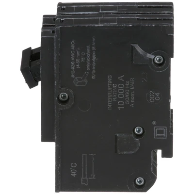 Homeline 100 Amp Double Pole Circuit Breaker for Residential Electrical Panels