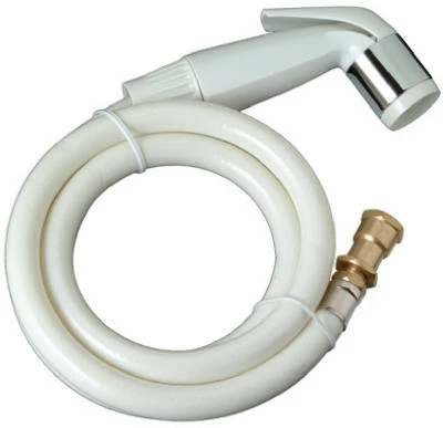 White Kitchen Sink Spray and Hose Assembly, Four Foot Length