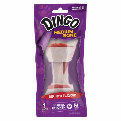Rawhide Bone, White, Medium