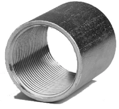 Galvanized Rigid Conduit Coupling, 1-1/4-In.
