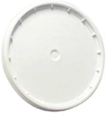 White Plastic Pail Lid, 5-Gallons