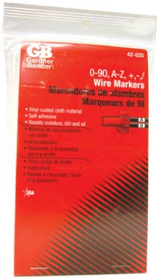 Electrician's Wire Markers