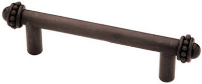 3-inch Venetian Bronze Beaded Cabinet Pull - Model Pbf801y-vbr-cp