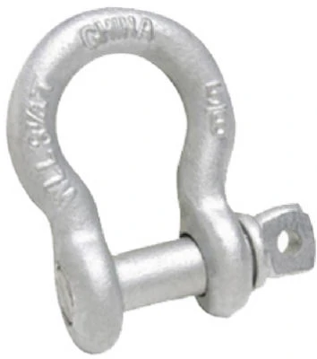 Galvanized Screw Pin Anchor Shackle, 7/8 In.