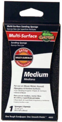 Jumbo Sanding Sponge, 60-Grit, 3x5-In.