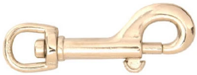Swivel Round Eye Bolt Snap, 3/8 In.