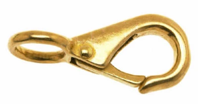 Bronze Rigid Round Eye Quick Snap, 5/8 In.
