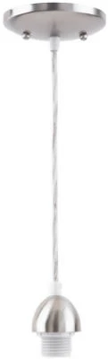 Decorative Mini Pendant Light Kit, Nickel