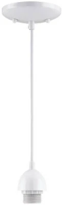 Decorative Mini Pendant Light Kit, White