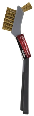 Mini Wire Brush with Durable Steel Bristles for Cleaning and Surface Preparation