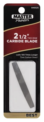 2-edge Carbide Replacement Blade, 2-1/2-inch Model Cb25
