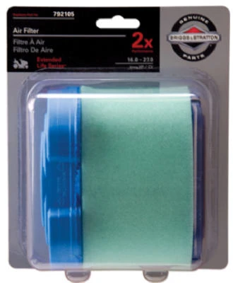 Lawn Tractor Air Filter Cartridge With Pre-Cleaner